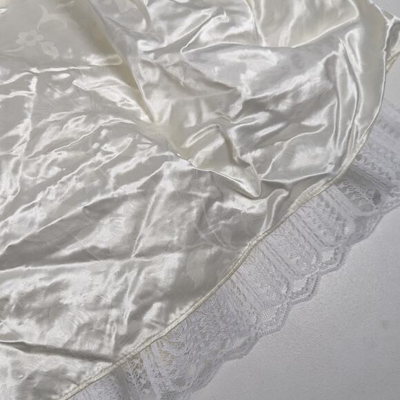 Vtg Gunne Sax Cream Shimmery Dress 90s Sz 5 Party Fancy Wedding - Picture 3 of 6